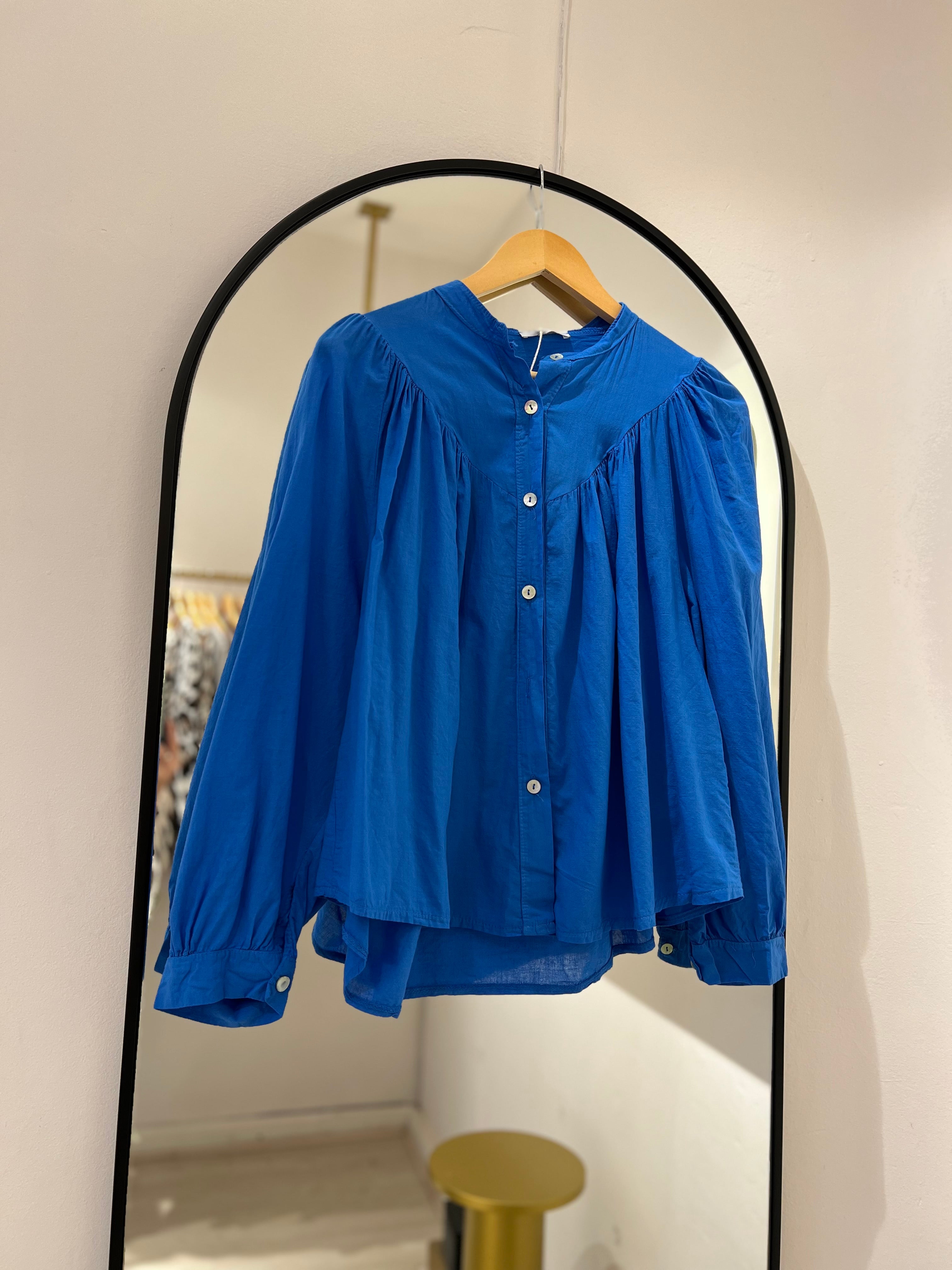 Camisa Agata Azul francia