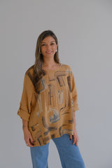 Blusa Portofino Camel