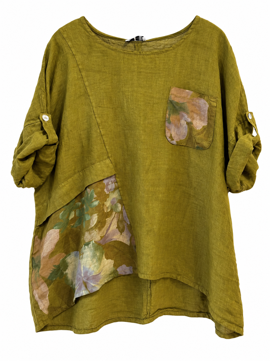Blusa Alba verde pistacho