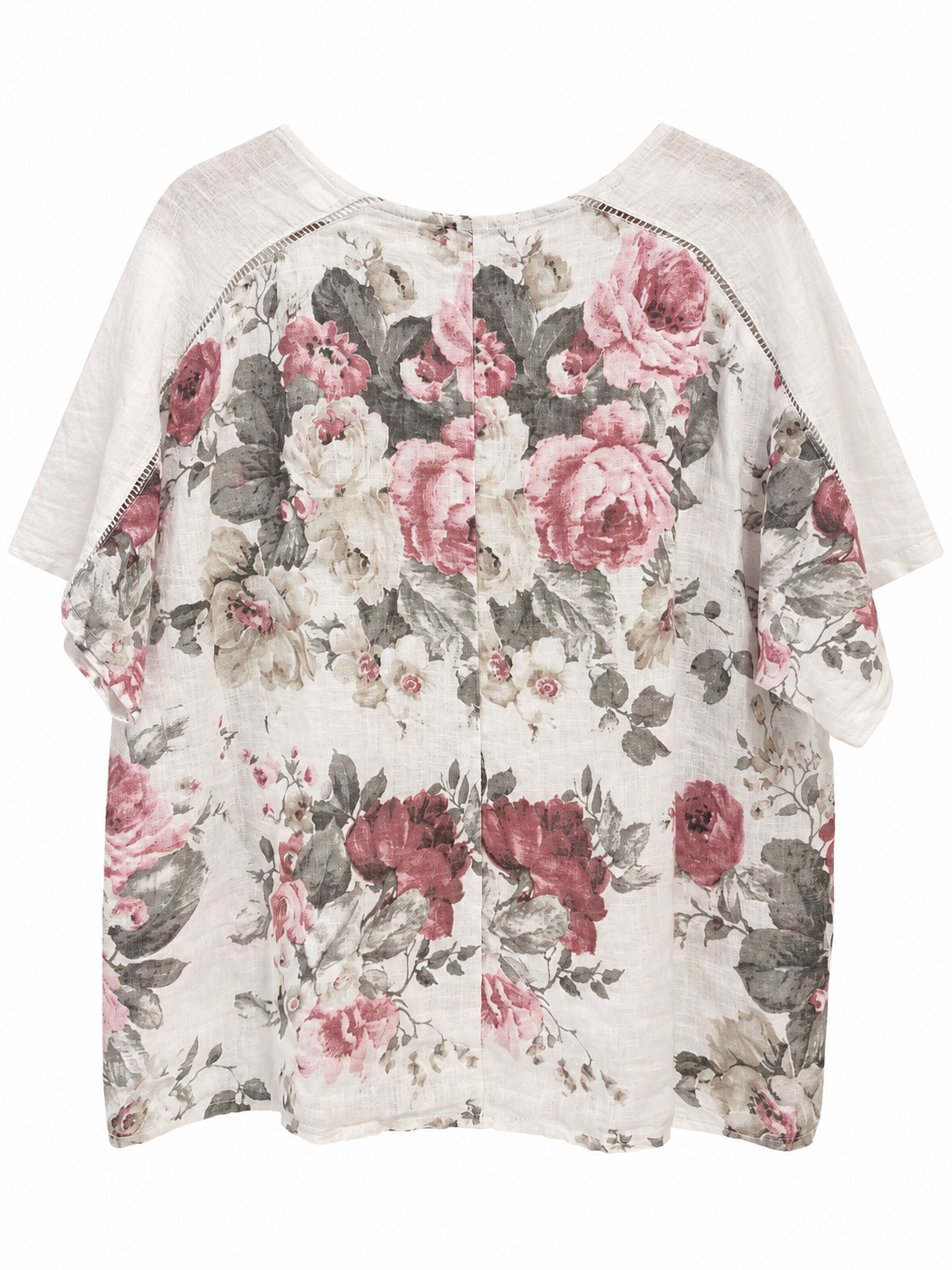 Blusa Garden blanca