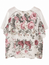 Blusa Garden blanca