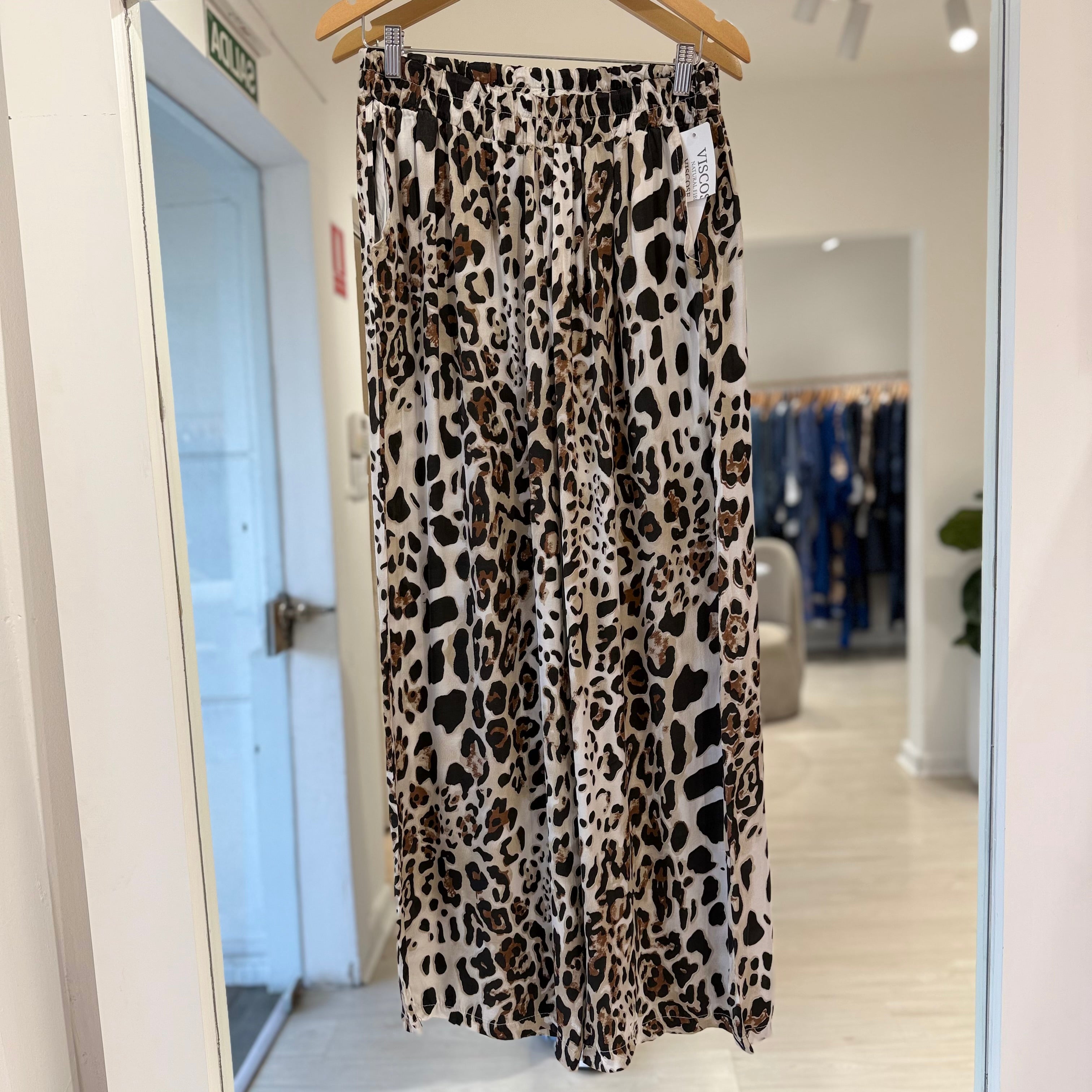 Pantalón Print Crudo