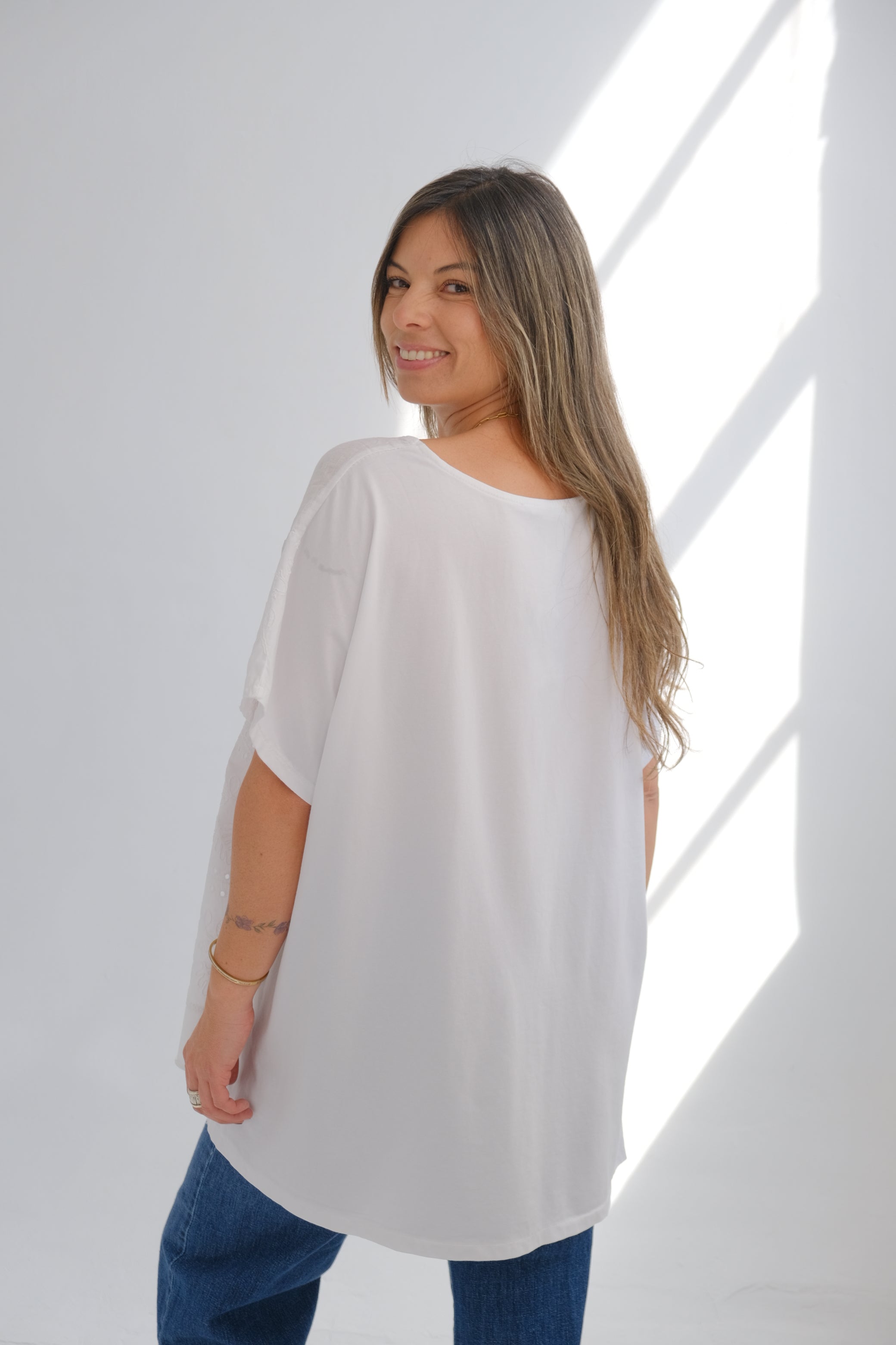 Blusa Azucena Blanco