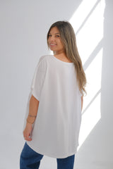Blusa Azucena Blanco
