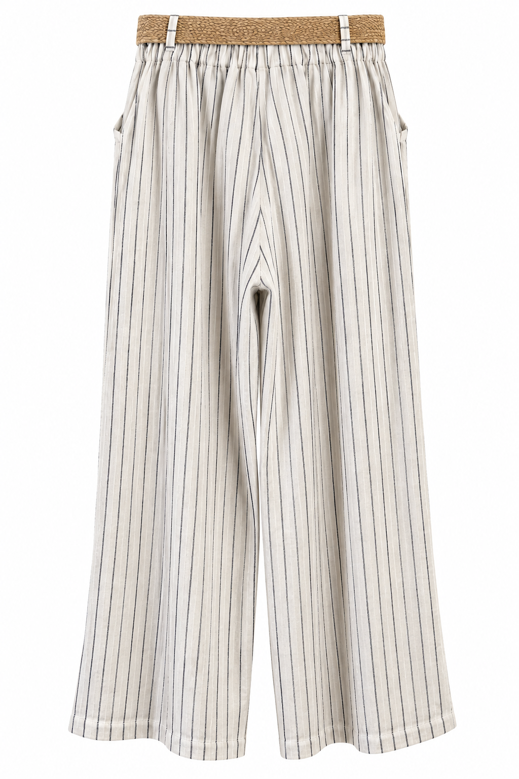 Pantalon Rayas Blanco