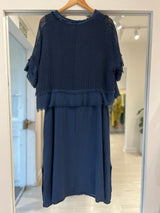 Vestido Jacinta azul marino