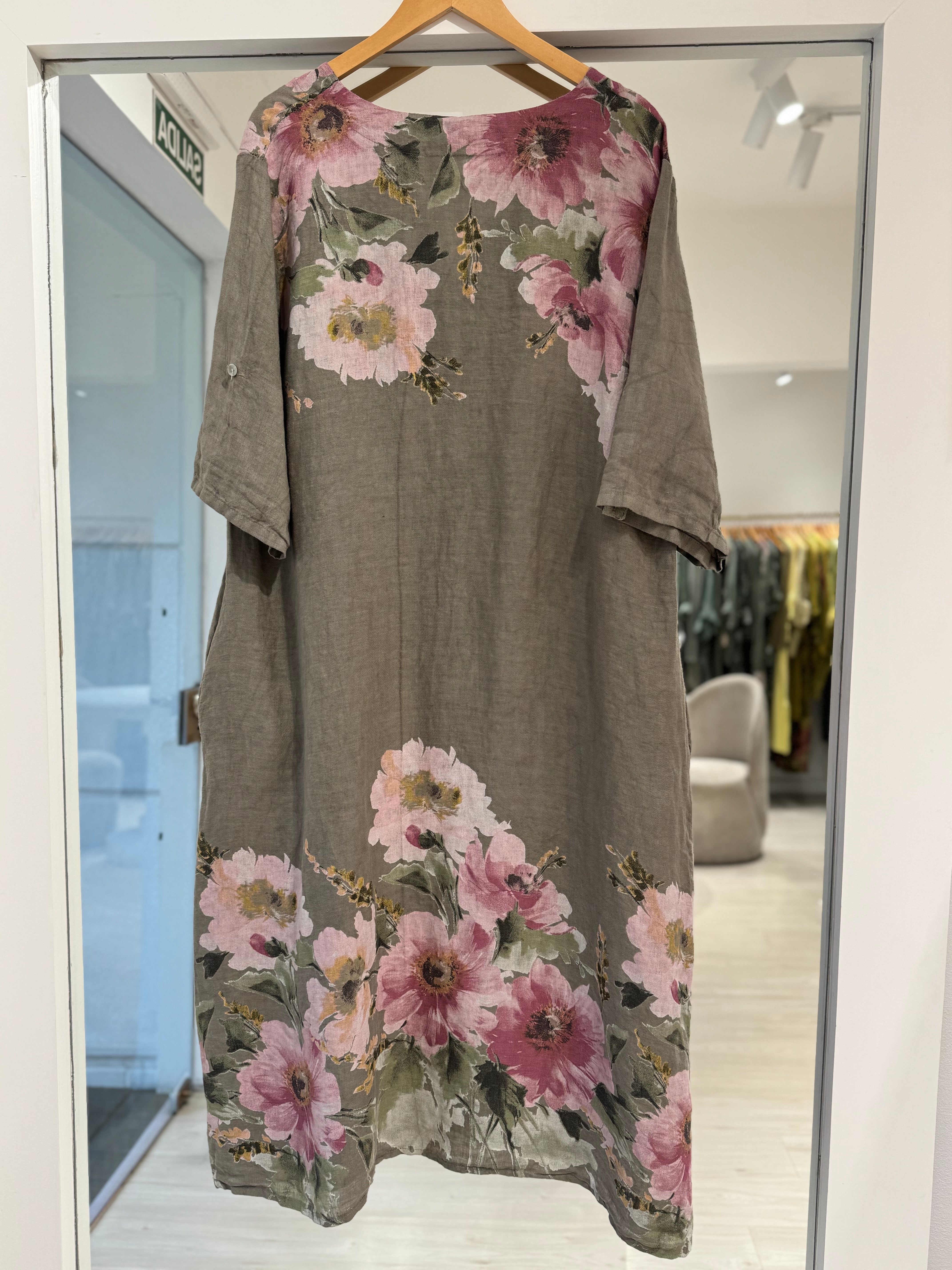 Vestido Positano visón