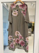Vestido Positano visón