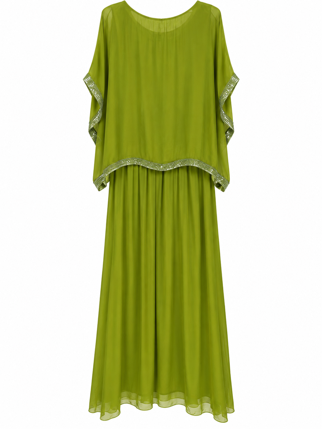 Vestido Georgia Verde Pistacho