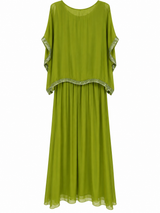 Vestido Georgia Verde Pistacho
