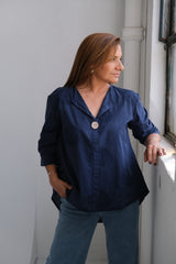 Blusa Capri Azul