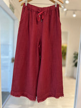 Pantalon Flecos Bordo