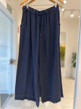 Pantalon Flecos Azul Marino