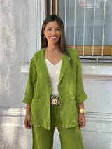 Blazer Almagro Pistacho