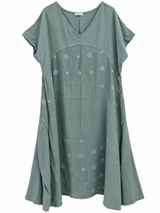 Vestido Cannes Verde militar