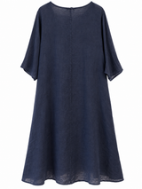 Vestido Magic Midi azul marino