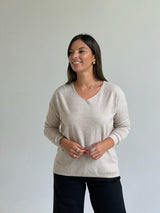 Sweater Roxlo Beige