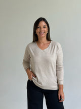Sweater Roxlo Beige