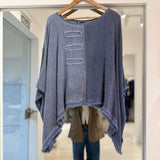 Blusa Belisa Azul Jean