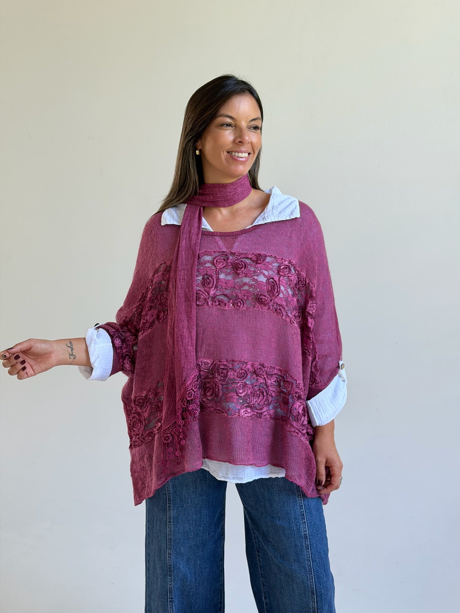 Sweater 3 en 1 2.0 Magenta