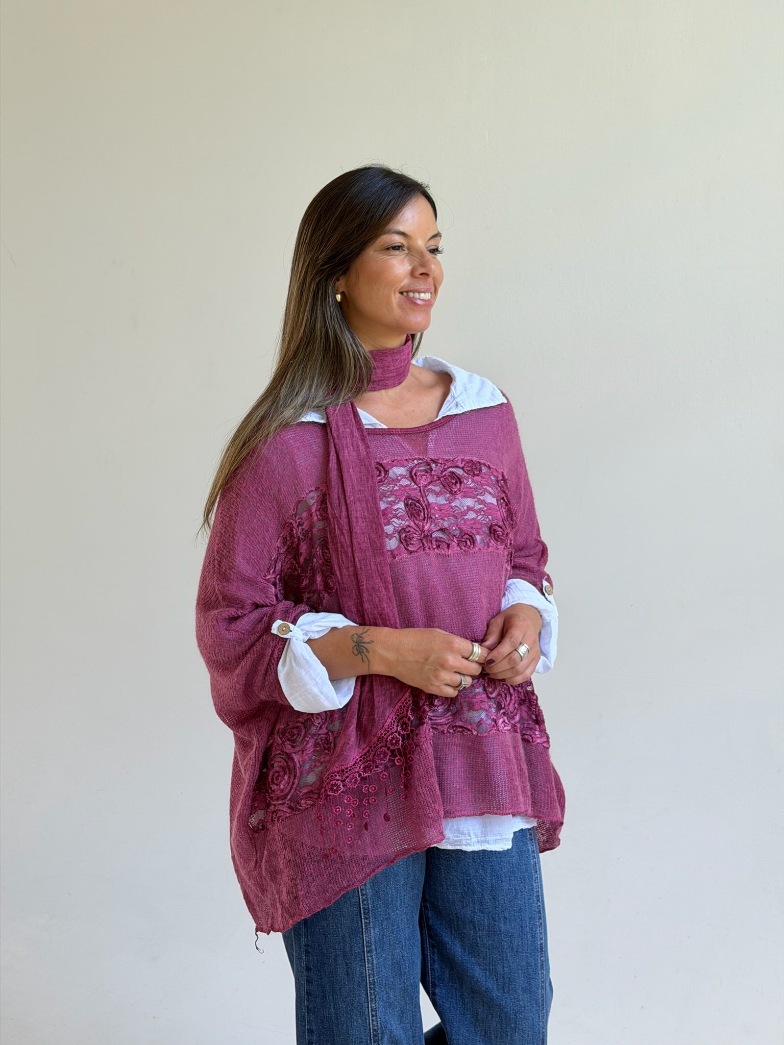 Sweater 3 en 1 2.0 Magenta
