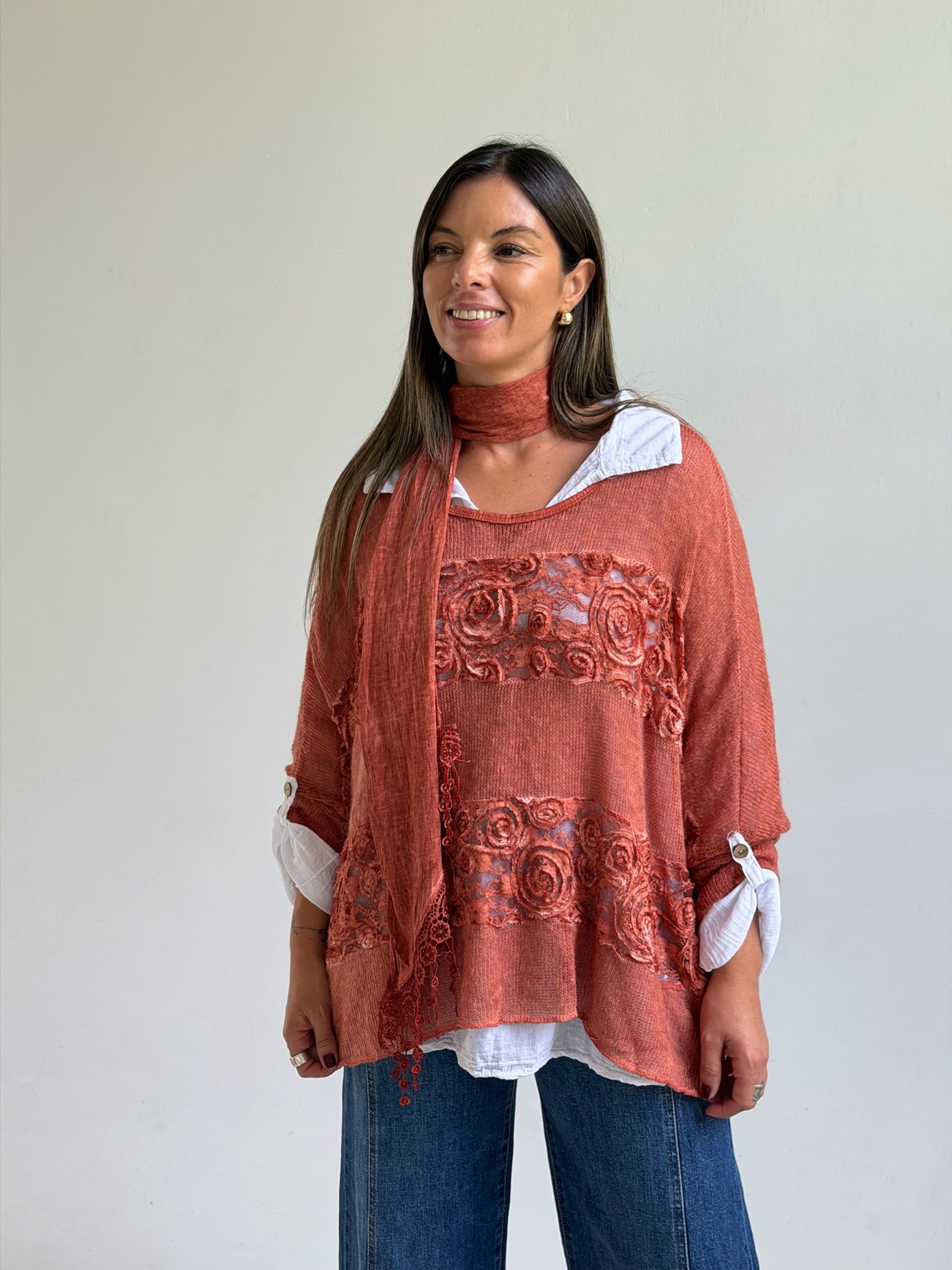 Sweater 3 en 1 2.0 Naranja