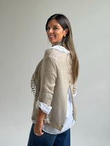 Sweater 3 en 1 Beige