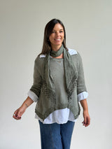 Sweater 3 en 1 Verde seco