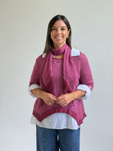 Sweater 3 en 1 Magenta