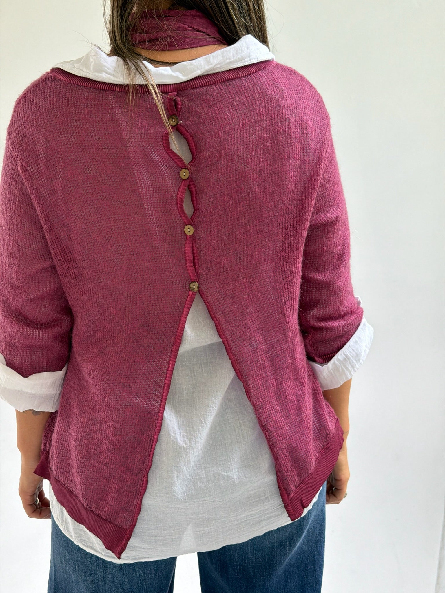 Sweater 3 en 1 Magenta