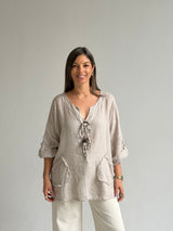 Blusa Sole Beige