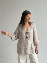 Blusa Sole Beige