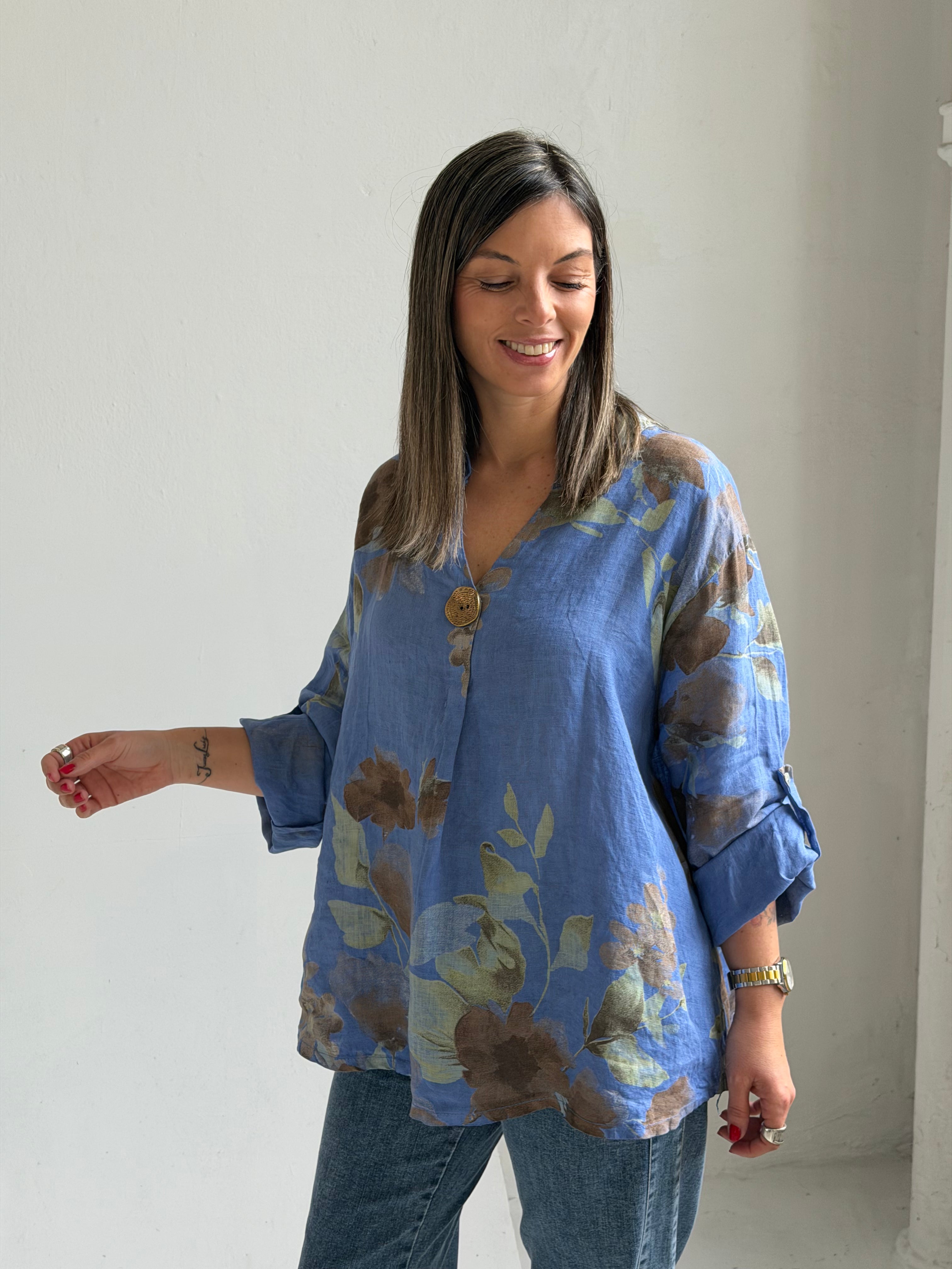 Blusa Aime Azul