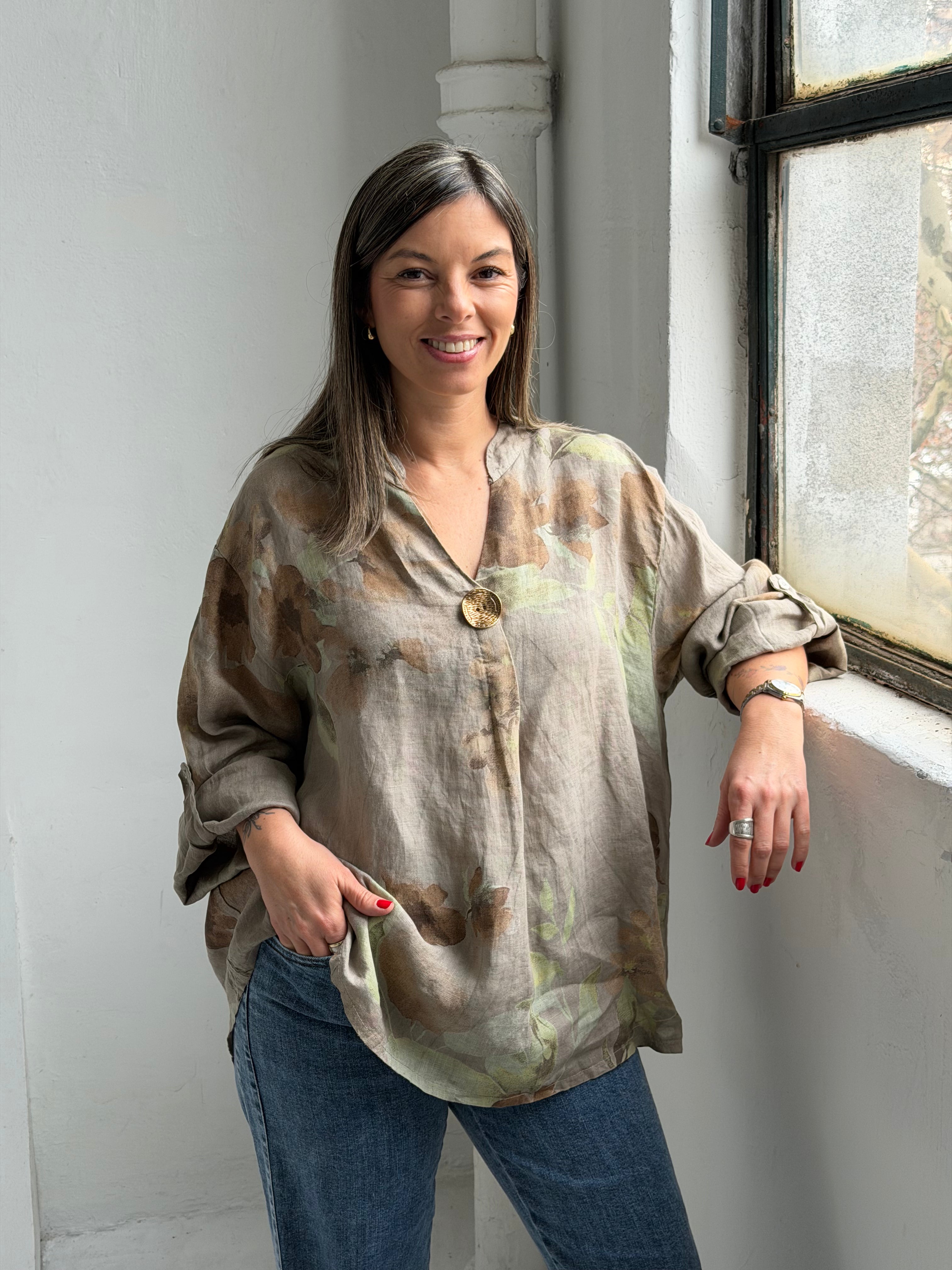 Blusa Aime Visón