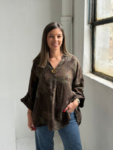 Blusa Aime Chocolate