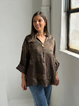 Blusa Aime Chocolate