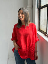 Blusa Zara Rojo