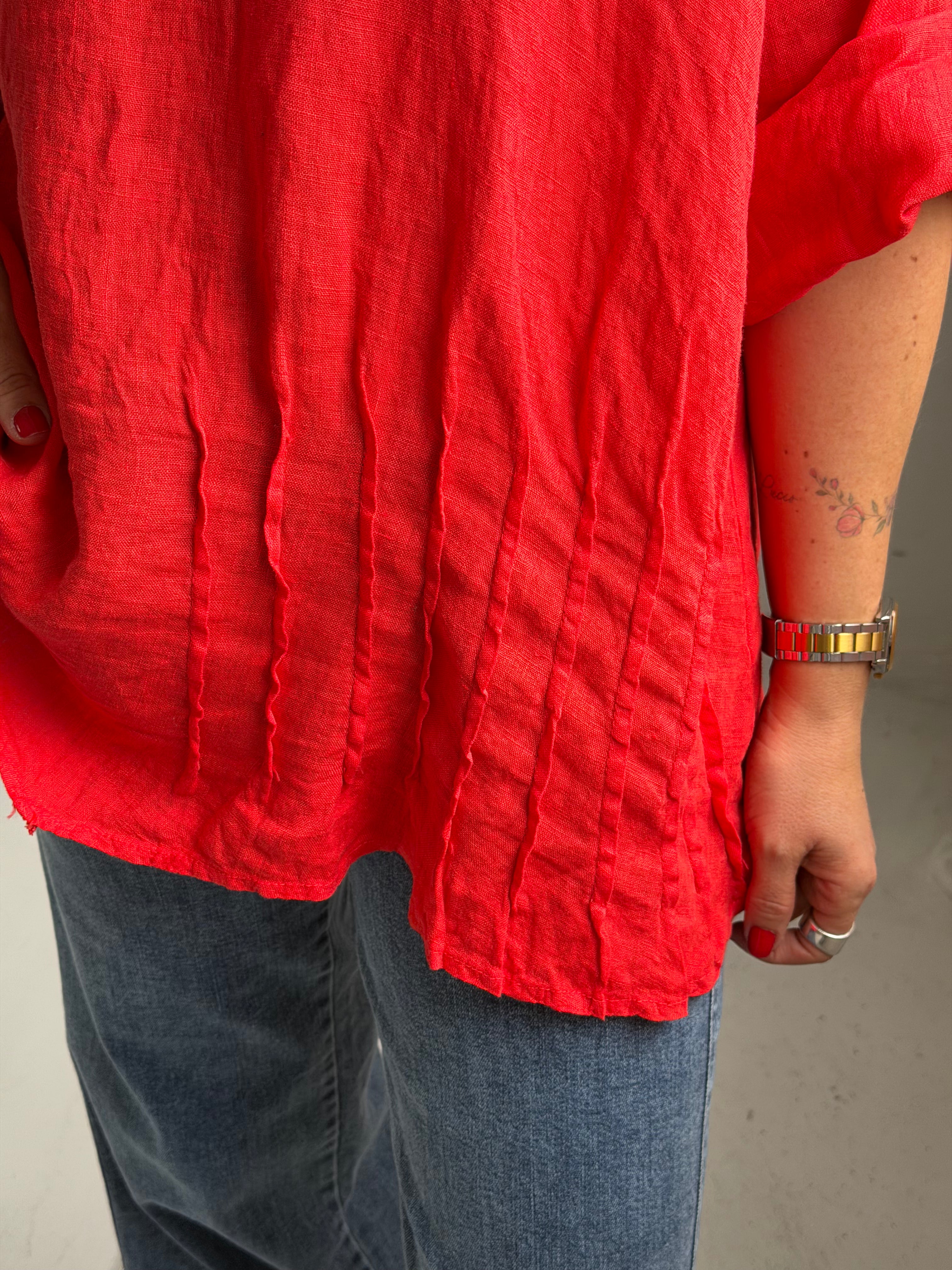 Blusa Zara Rojo