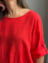 Blusa Zara Rojo