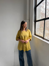 Blusa Zara Mostaza