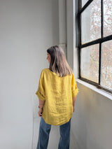 Blusa Zara Mostaza