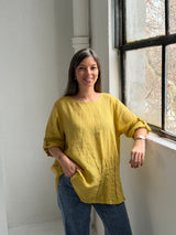 Blusa Zara Mostaza