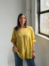 Blusa Zara Mostaza