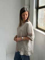 Blusa Zara Beige