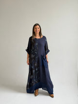 Vestido Mantra Azul Oscuro