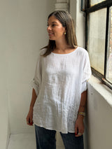 Blusa Zara Blanca