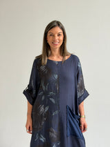 Vestido Mantra Azul Oscuro