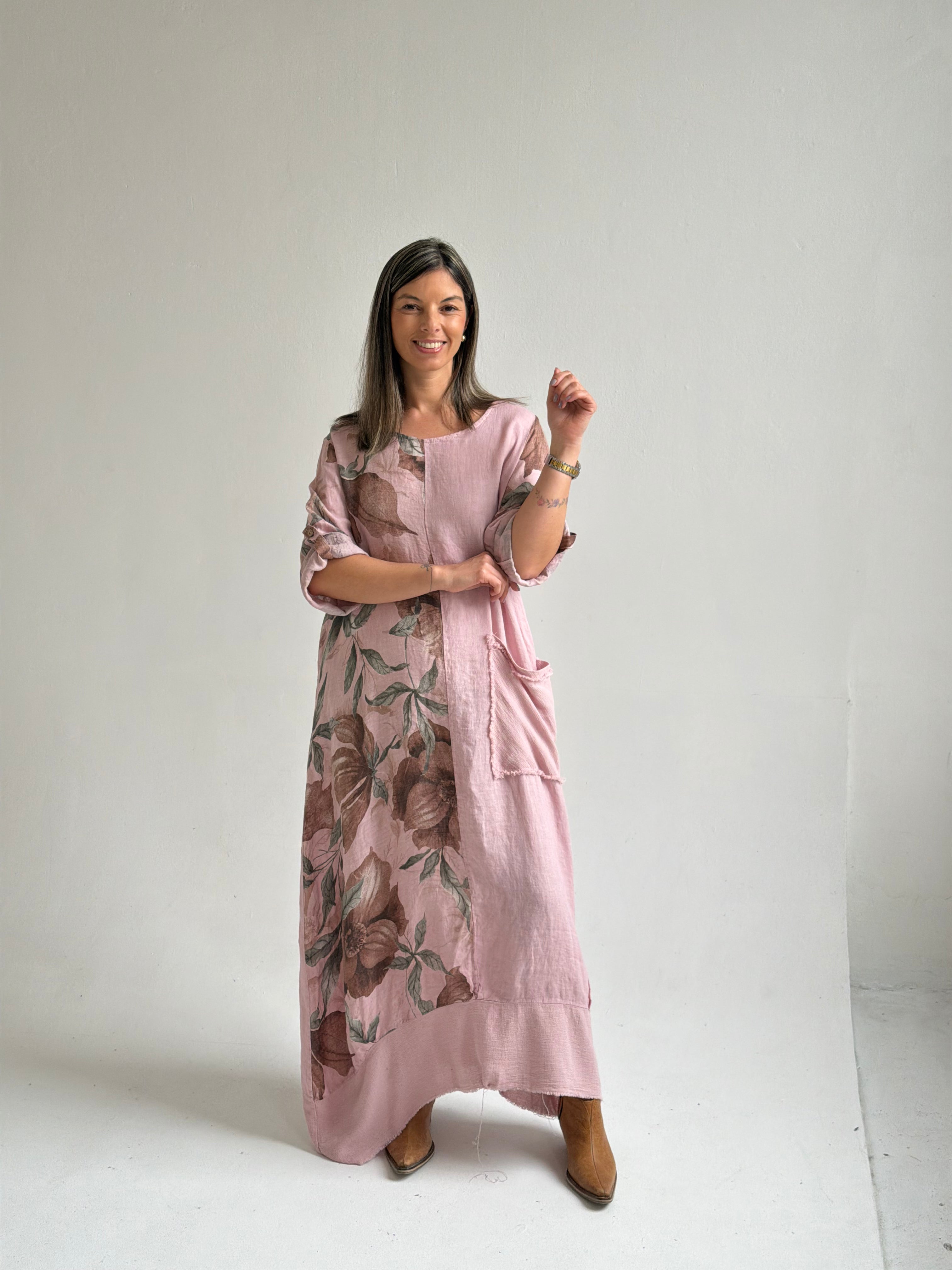 Vestido Mantra Rosa