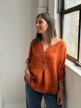 Blusa Roma Terracota