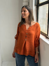 Blusa Roma Terracota